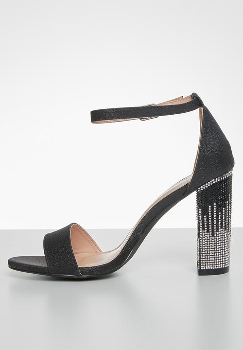 Miss Black - Zama block heel - black