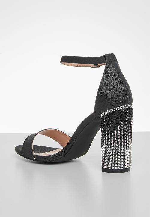 Miss Black - Zama block heel - black