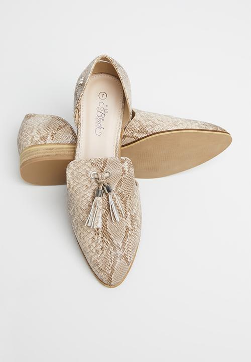 Miss Black - Sunday loafer - taupe