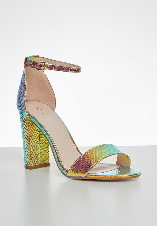 Miss Black - Cosmopolitan heel - gold