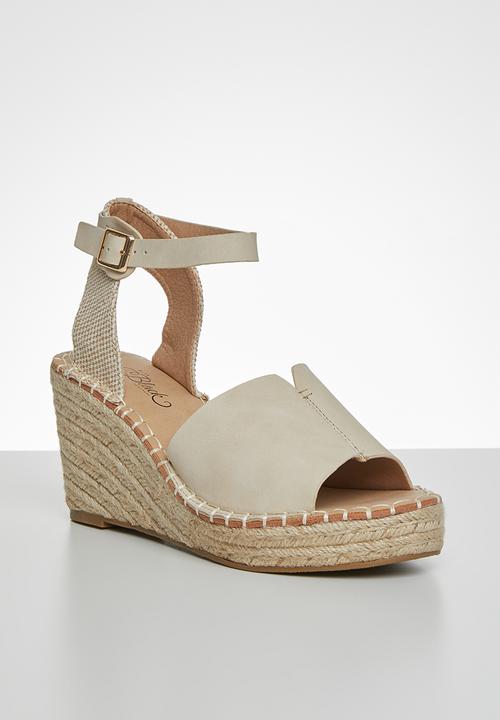 Miss Black - Letaba wedge heel - ivory
