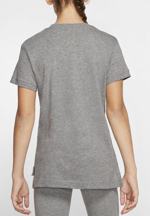 Nike - Basic futura tee - grey & pink