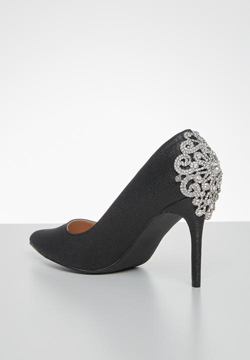 Miss Black - Bold stiletto heel - black