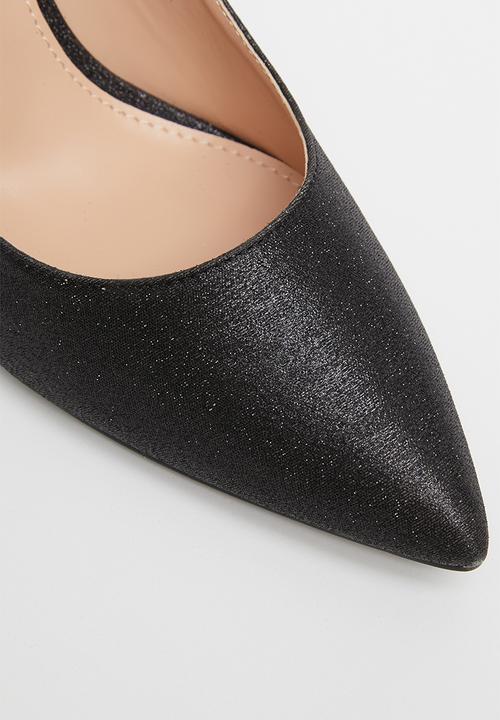 Miss Black - Bold stiletto heel - black