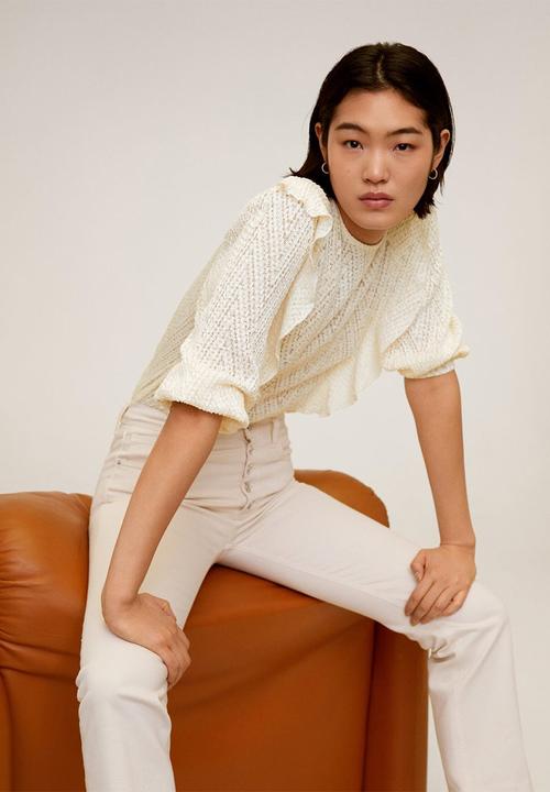 MANGO - Sweet T-shirt - white