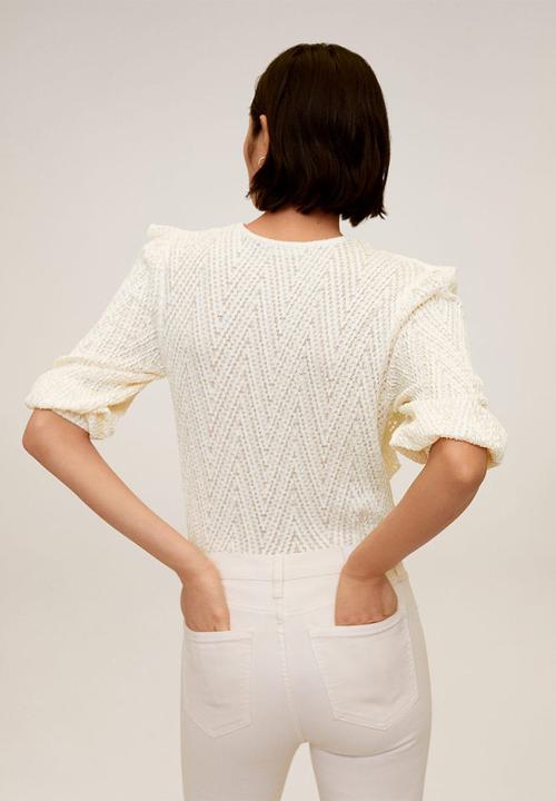 MANGO - Sweet T-shirt - white