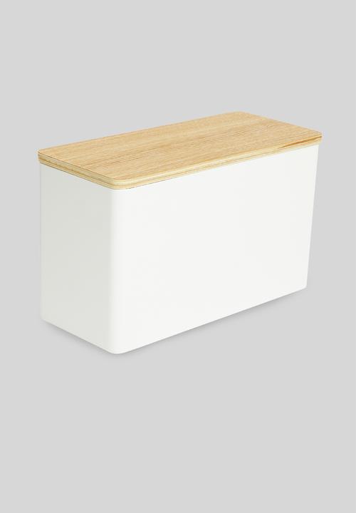 Yamazaki - Rin sanitary storage box - white