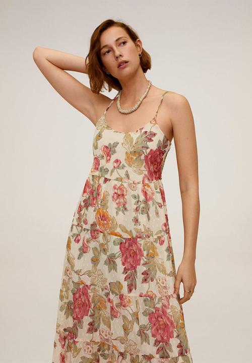 MANGO - Dress barbel - neutral