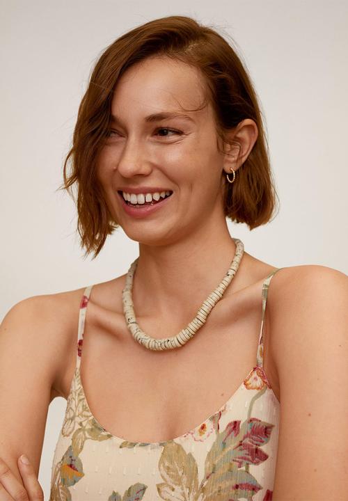 MANGO - Dress barbel - neutral