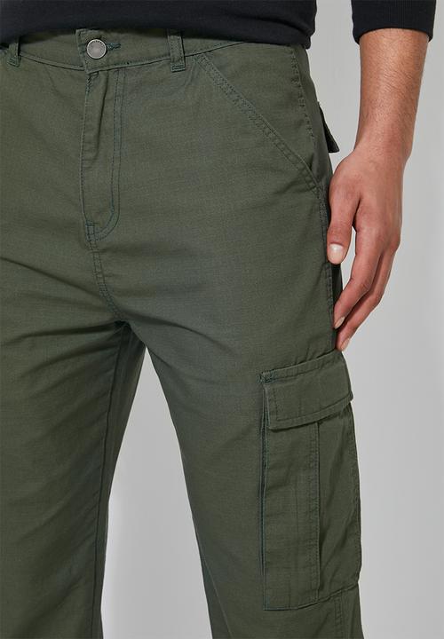 Superbalist - Carson tapered cargo pants - khaki