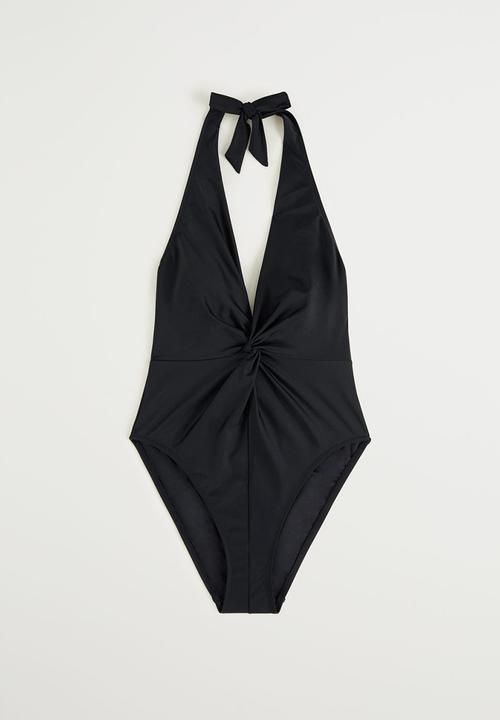 MANGO - Alabama swimsuit- black