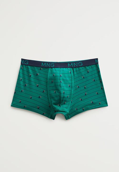 MANGO - Tucan boxers - green
