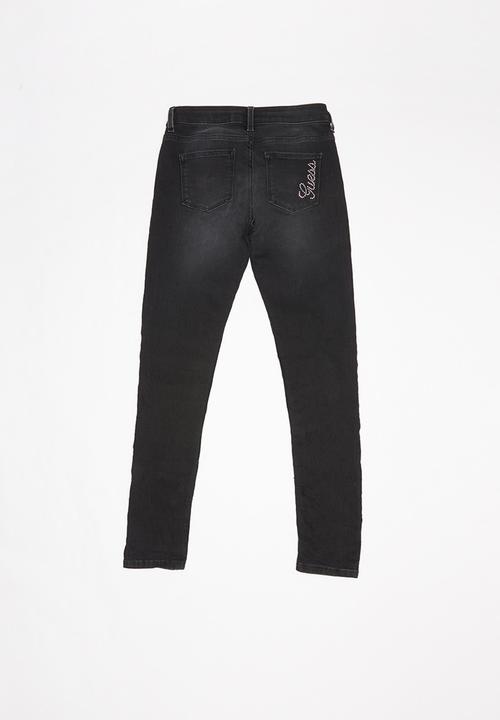 GUESS - Teen girls skinny jeans - black