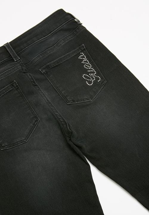 GUESS - Teen girls skinny jeans - black
