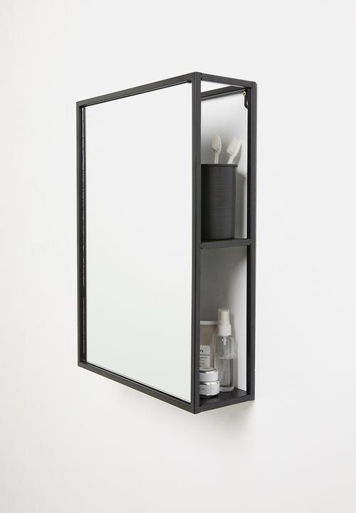 H&S - Mirror metal - black 