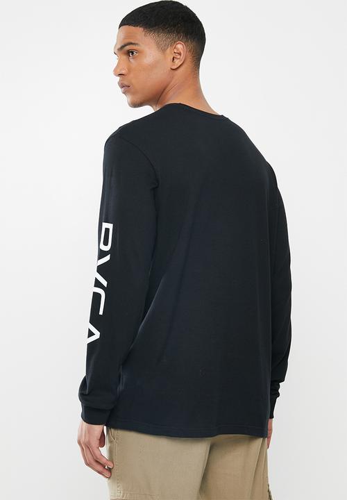 RVCA - Big Rvca long sleeve tee - black