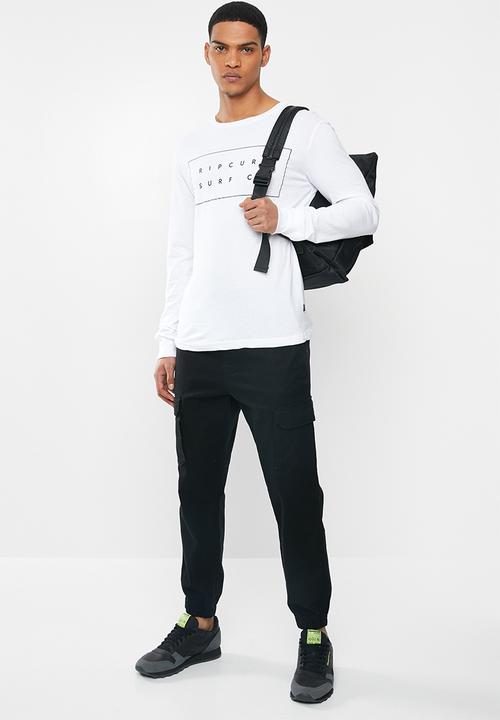 Rip Curl - Valley block long sleeve tee - white