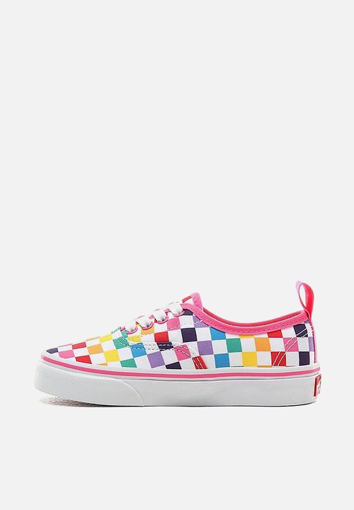 Vans - Uy authentic elastic lace - rainbow