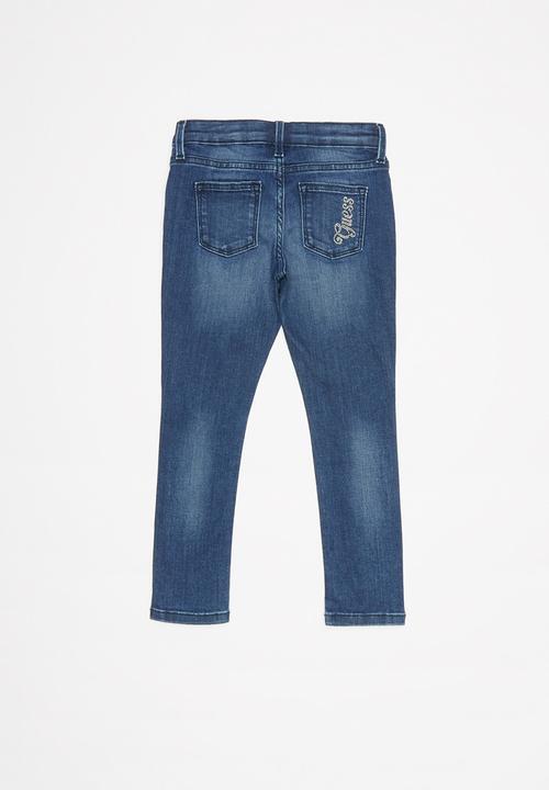 GUESS - Mid wash skinny jean - blue 
