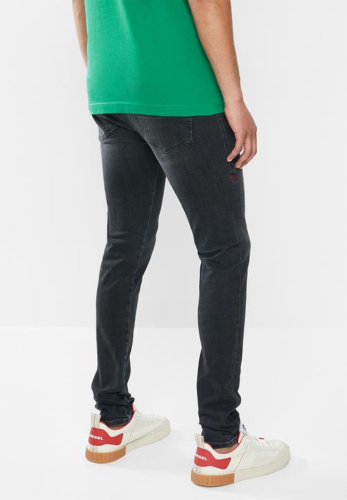 Diesel  - D-amny-x skinny jeans - black