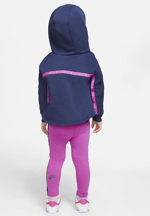 Nike - Nike new air po and legging set - pink & navy