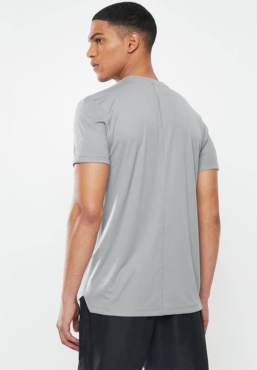 ASICS - Silver Asics tee - sheet rock & grand shark