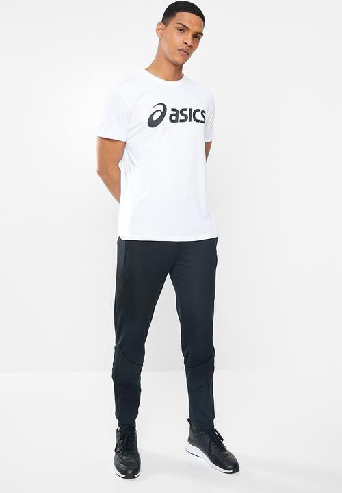 ASICS - Silver Asics tee - brilliant white & performance black