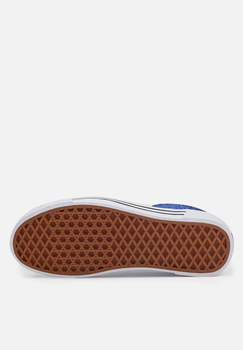 Vans - Sid ni - (glitter) princess blue & true white