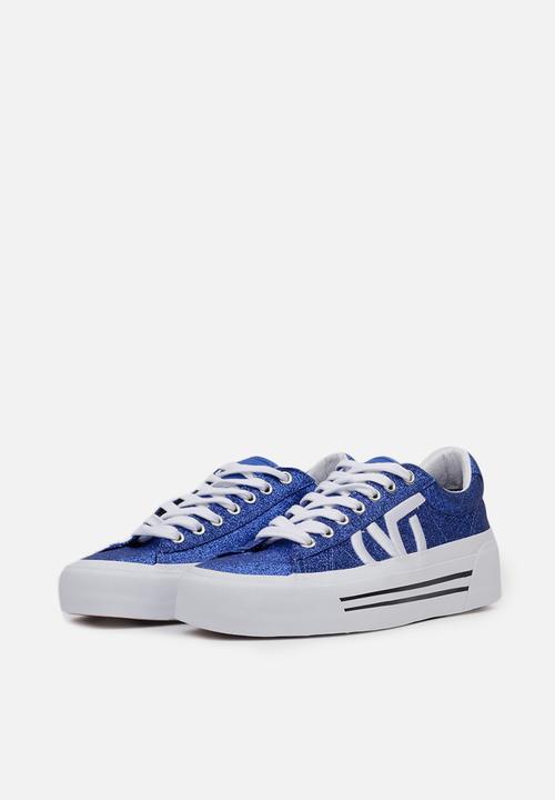 Vans - Sid ni - (glitter) princess blue & true white
