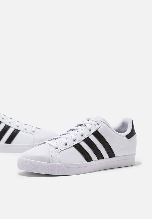 adidas Originals - Coast star j - white & black 
