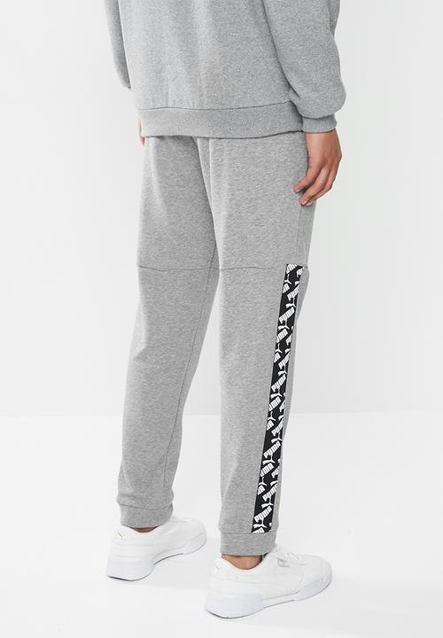 PUMA - Amplified trackpants - medium grey heather