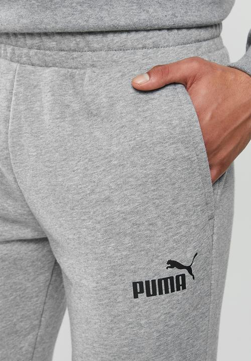 PUMA - Amplified trackpants - medium grey heather