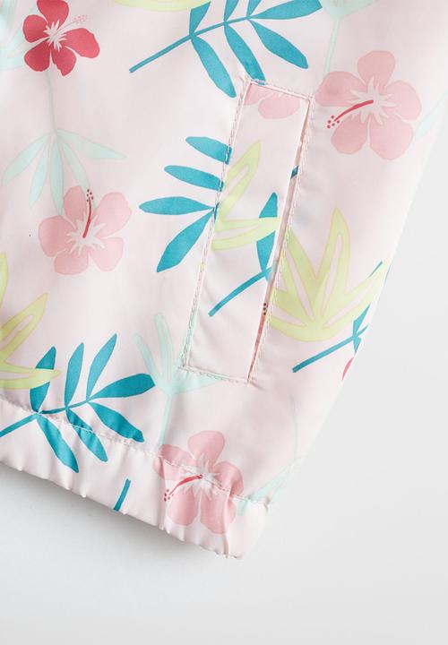 MANGO - Jacket rain - rose
