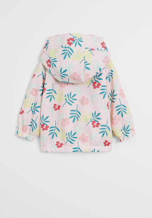 MANGO - Jacket rain - rose