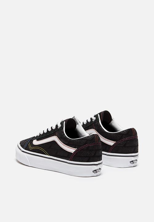 Vans - Old Skool - (vans emboss) black & true white