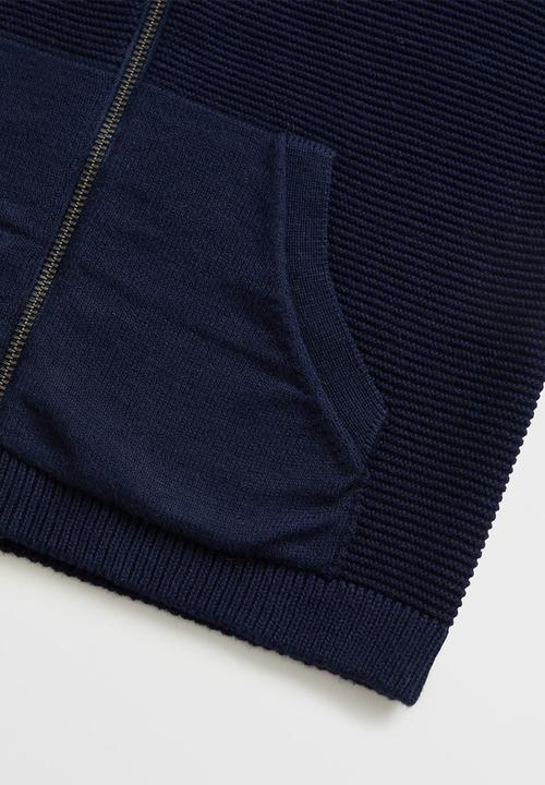 MANGO - Cardigan David - marine