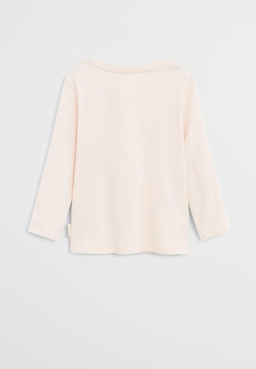 MANGO - T-shirt basi - rose