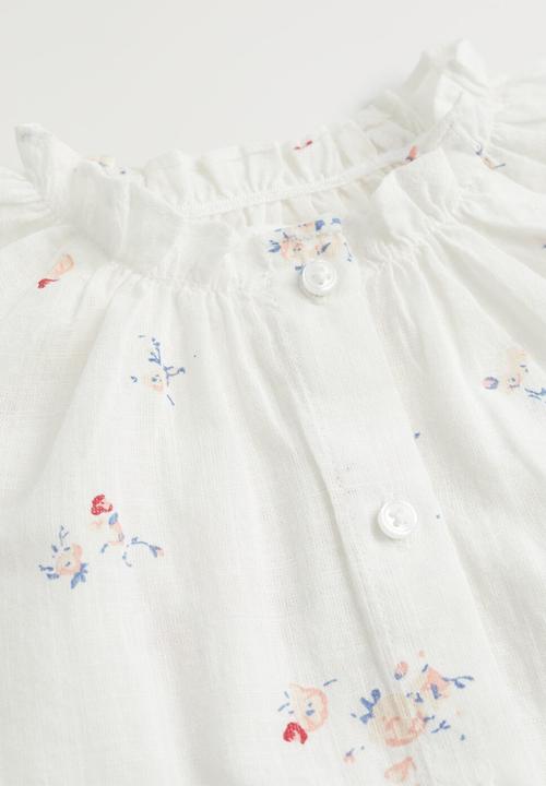 MANGO - Shirt alana - white