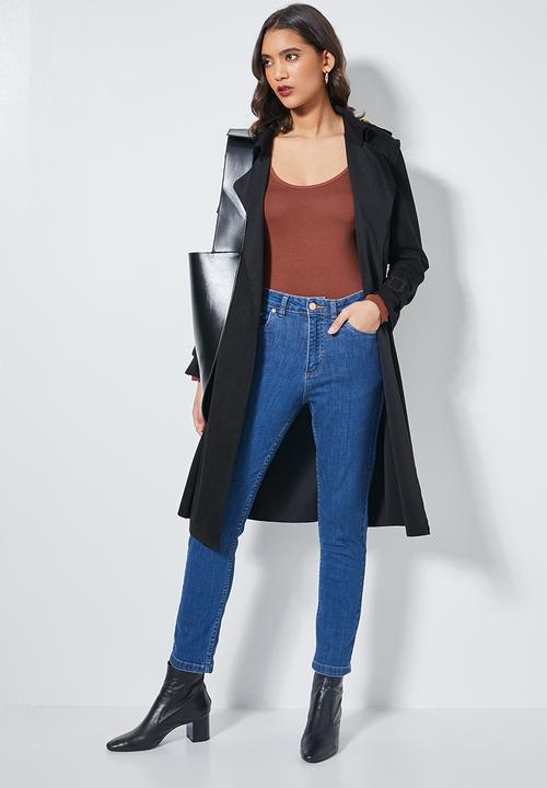 Superbalist - 2 Pack scoopneck bodysuit - navy & rust