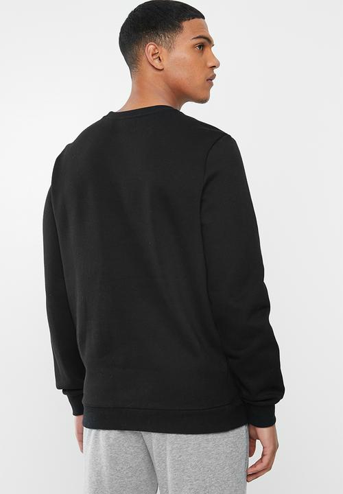 PUMA - Essential logo crew fleece sweat - puma black