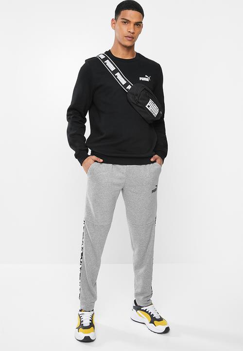 PUMA - Essential logo crew fleece sweat - puma black