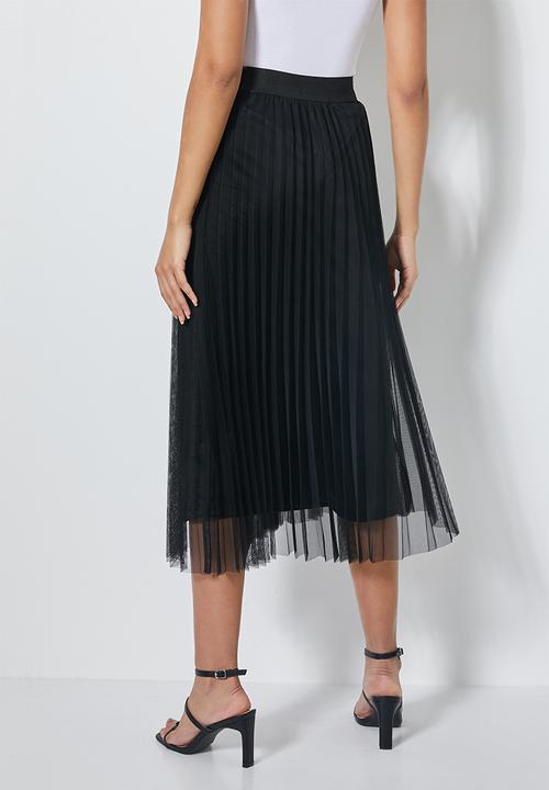 Superbalist - Pleated skirt - black