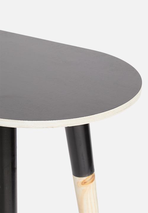 Native Decor - Pill console table - black