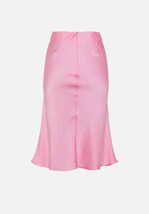 Glamorous - Petite pencil skirt - pink