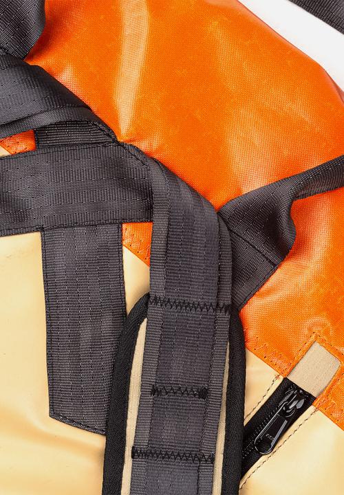 Sealand - Rowlie backpack - tan & orange 