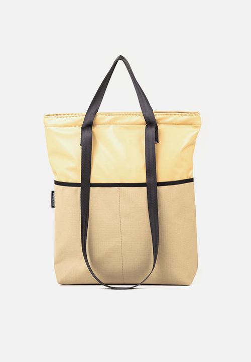 Sealand - Swish small tote - tan & orange 