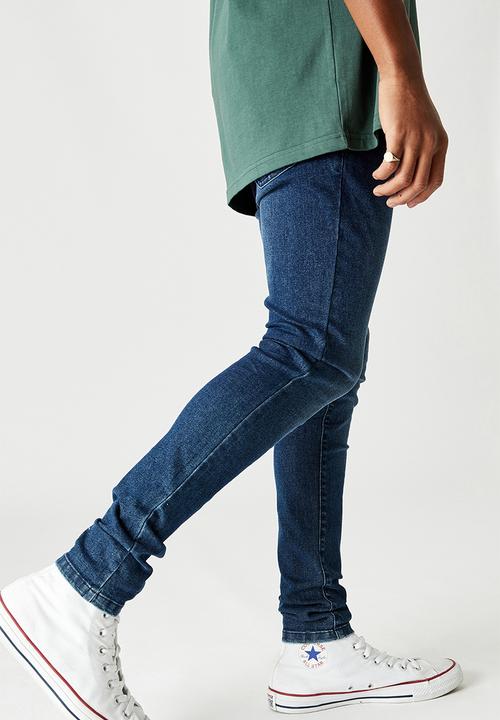 Factorie - Super stretch super skinny jean - bright ink blue