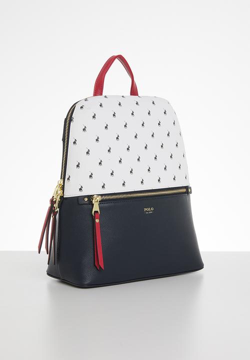 POLO - Monicello backpack - navy & white