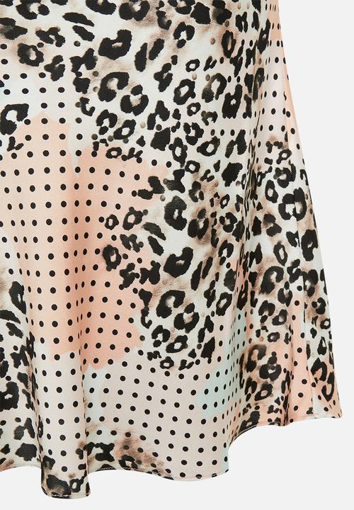 Glamorous - Petite midi skirt - multi