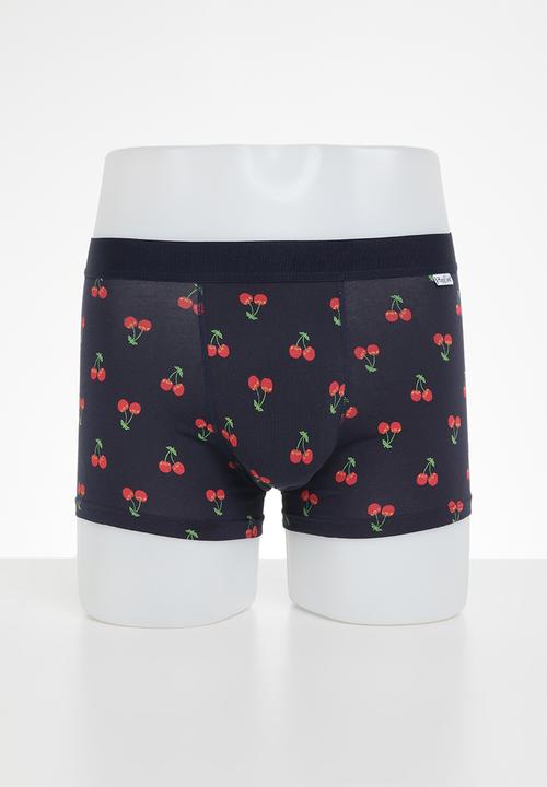 Happy Socks - 2-Pack cherry trunks - navy